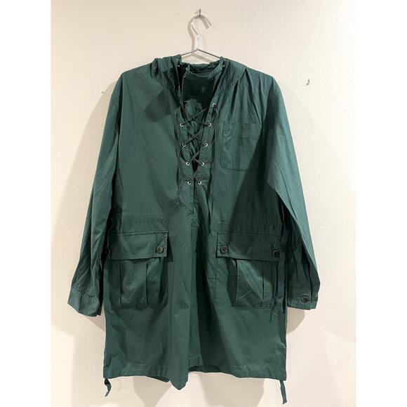 Undercover — Hood Jacket in Dark Green — Size 3
